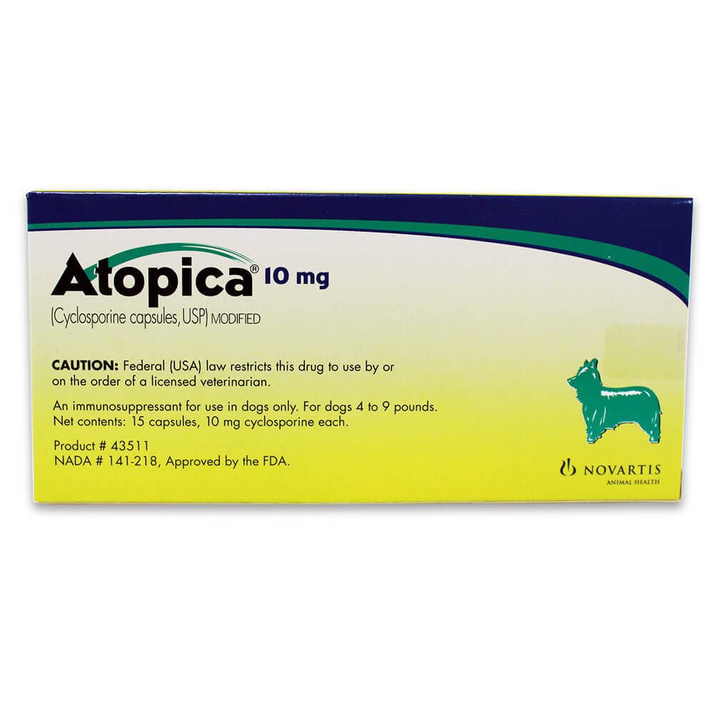 Rx Atopica for Dogs for Atopic Dermatitis — Pet Supplies 4 Less