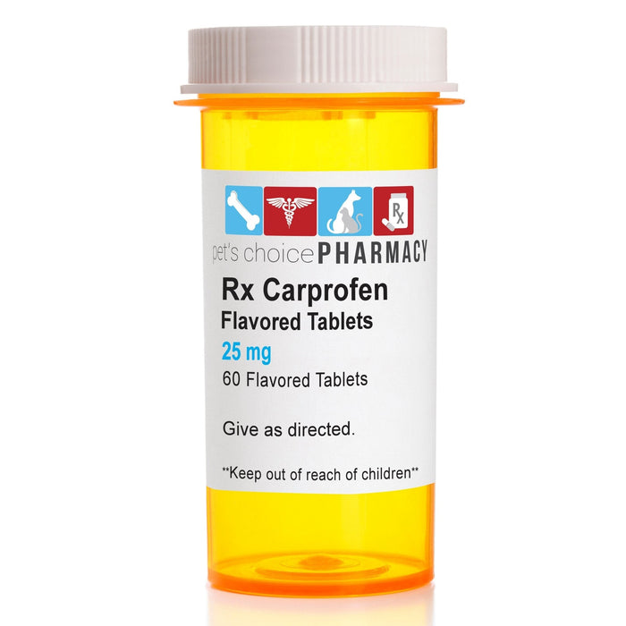 Rx Carprofen (Generic) Beef Flavored Tablets for Dogs - 012VED-49149-60 - 60ct - 25mg - Beef - 3