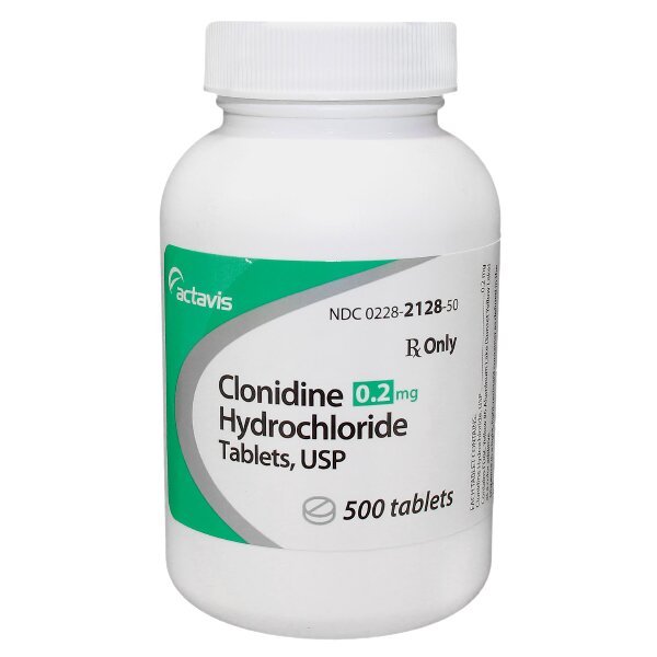 Rx Clonidine Hydrochloride (Generic) Tablets for Dogs - 012MYL-35710 - 0.2 mg - 500 Tablets - 6