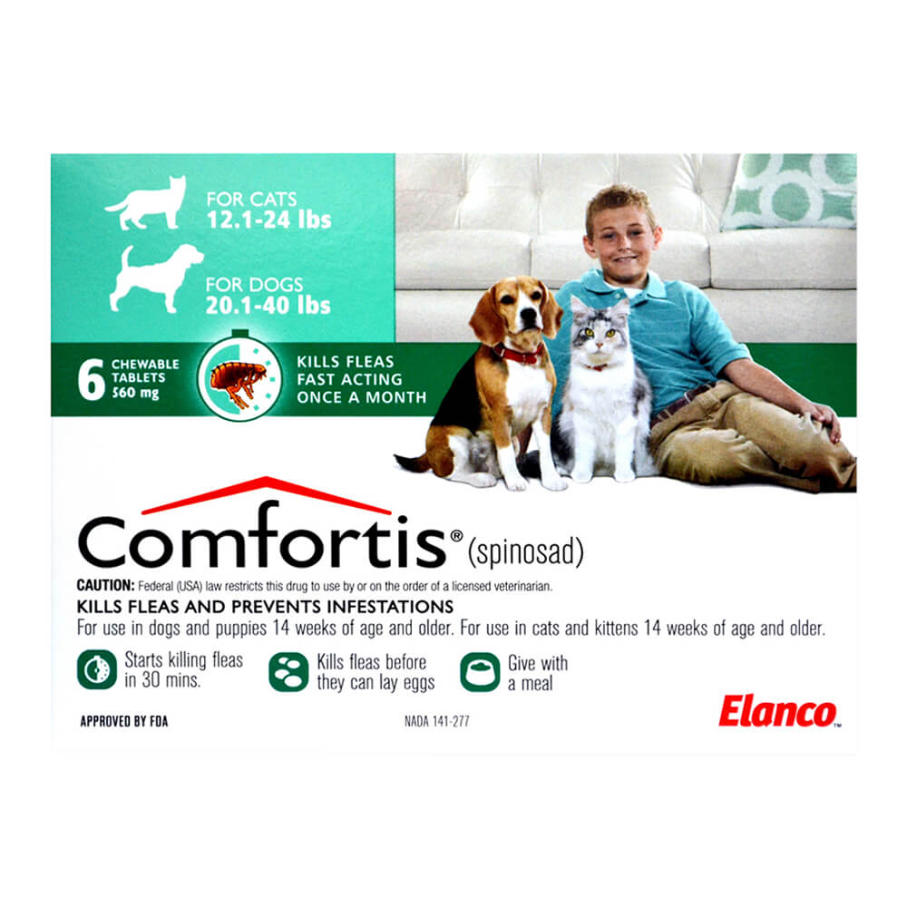Rx Comfortis Tablets for Cats and Dogs — Pet Supplies 4 Less
