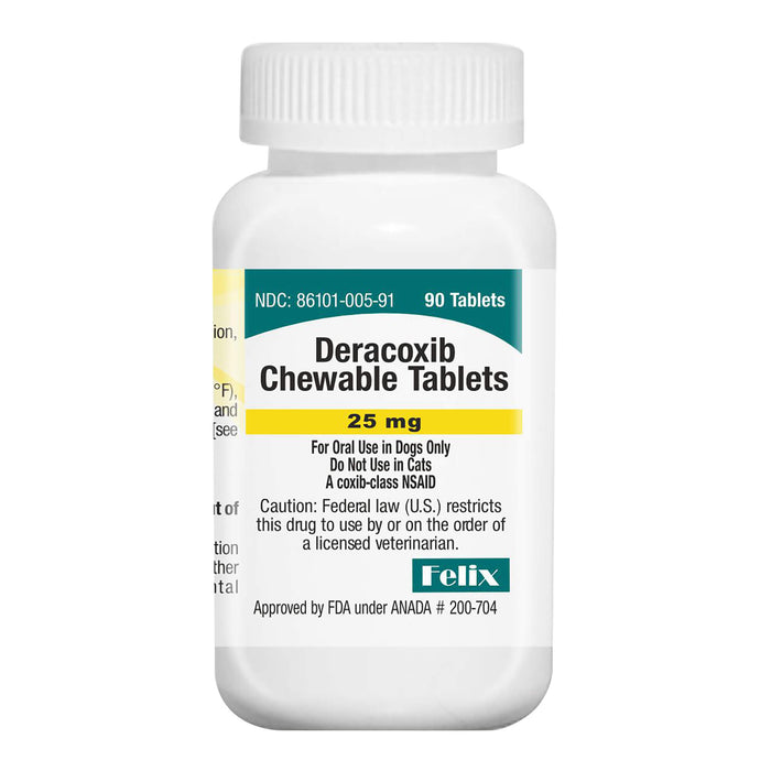 Rx Deracoxib (Generic) Chewable Tablets for Dogs - 012VED-05916 - 90ct - 25mg - Beef - 5