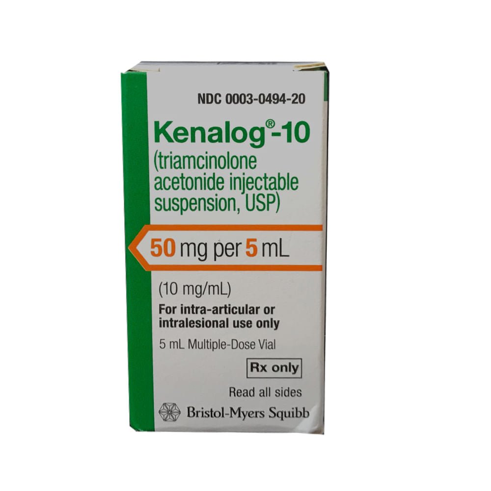 Rx Kenalog Injection for Dogs and Cats, 10mg/ml x 5ml Vial — Pet ...