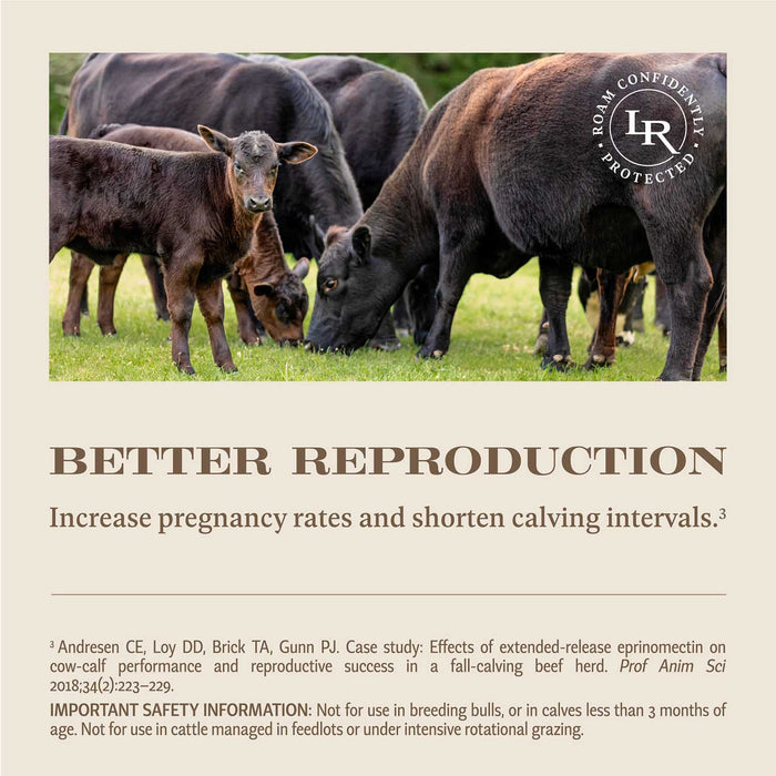 Rx LongRange (eprinomectin) ERI Extended - Release Injection for Cattle - 012BI-21659 - 500 mL - 6