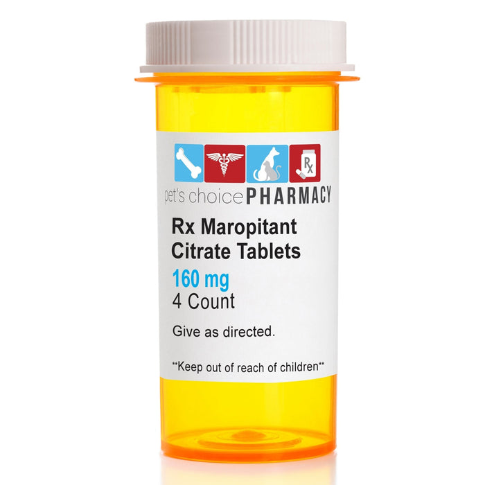 Rx Maropitant Citrate Tablets for Dogs - 012VED-47060 - 4ct - 160mg - 12