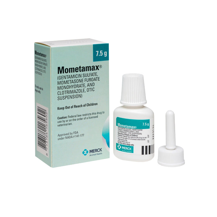 Rx Mometamax Otic Suspension for Dogs - 012SCH14-7-5 - 7.5 g - 3