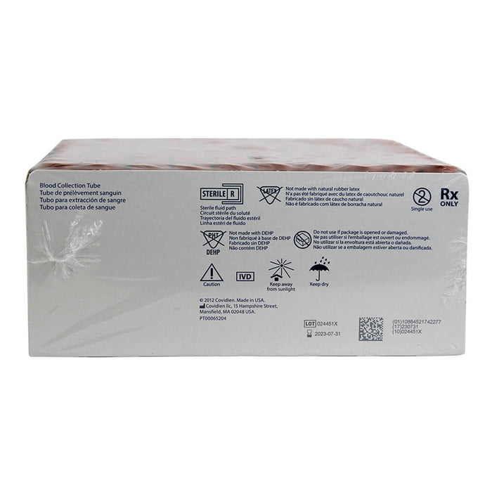 Rx Monoject Blood Collection Tubes, 5 mL, 100 ct - 01103MON-5X100 - 5 mL - 3
