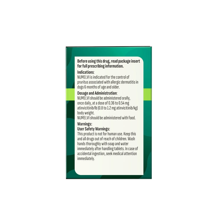 Rx Numelvi (atinvicitinib) Tablets for Dogs with Allergic Dermatitis - 012MER-218075 - 7.2 mg - 90 Tablets - 16