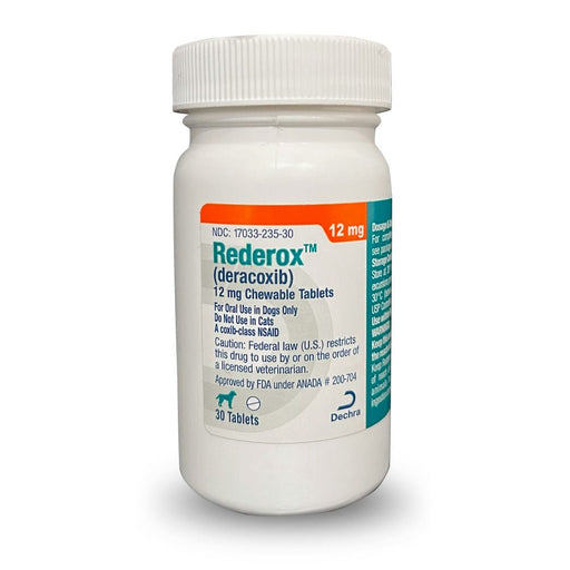Rx Rederox (deracoxib) Chewable Tablets for Dogs - 012DEC-RED12-30 - 12mg x 30ct - 2