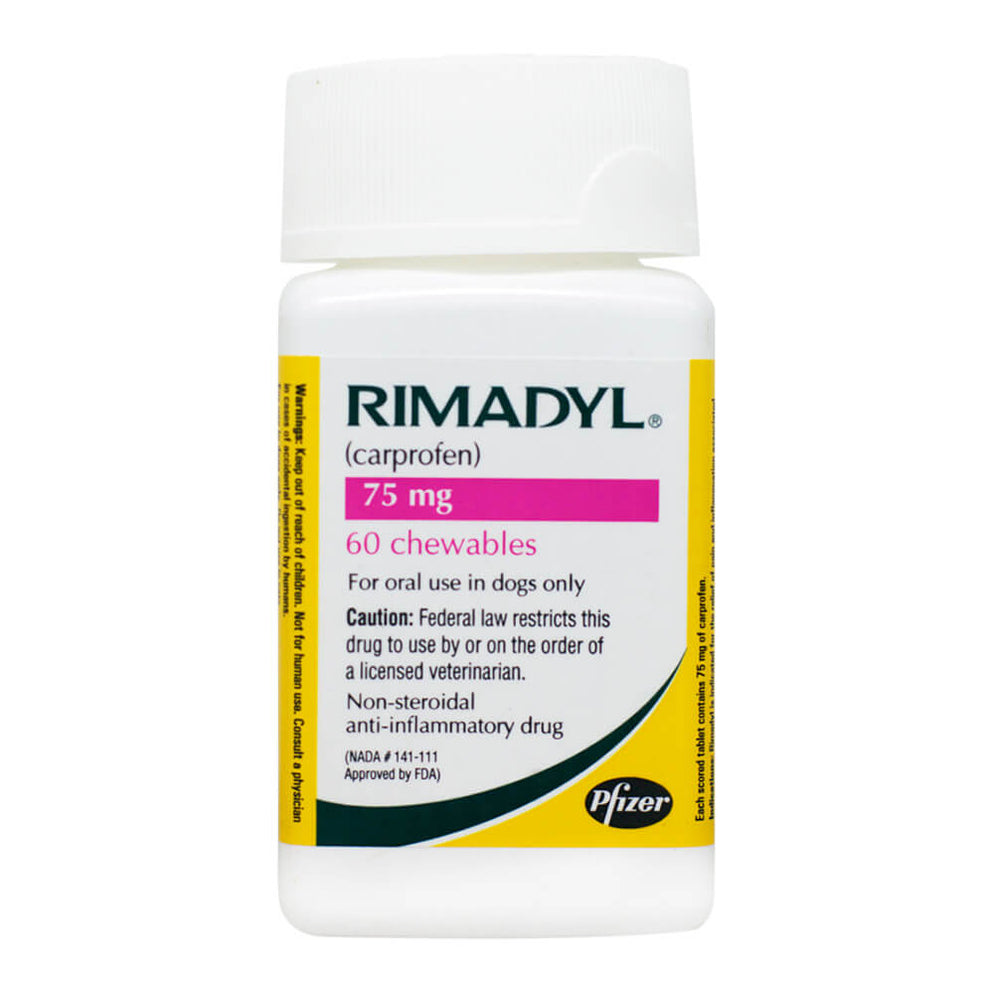 Rx Rimadyl Chewable Tablets (Carprofen) for Dogs — Pet Supplies 4 Less