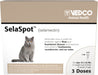 Rx SelaSpot (selamectin) Once - A - Month Flea & Heartworm Topical Solution for Cats - 012VED-19991 - 15.1 - 22 lbs - 3 Doses - 1