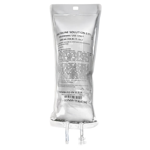 Rx Sodium Chloride Injection 0.9% x 1000ml bag - 012007-1000ML - 1