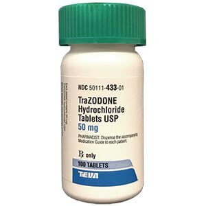 Rx TraZODONE Hydrochloride (Generic) Tablets for Dogs - 012APO-43301 - 50 mg - 100 tablets - 4