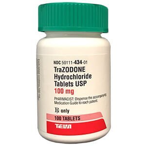 Rx TraZODONE Hydrochloride (Generic) Tablets for Dogs - 012APO-43401 - 100 mg - 100 tablets - 2