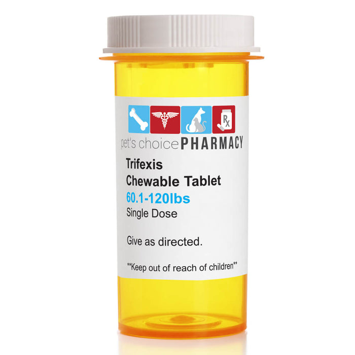 Rx Trifexis Chewable Monthly Tablets for Dogs - 012ELC-60-1-120-1 - 60.1 - 120 lbs - 1 Chewable Tablet - 11
