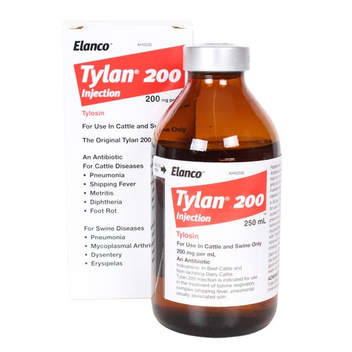 Rx Tylan 200 Injection, 200 mg x 250 mL - 012ELC-2321 - 200 mg x 250 mL - 1