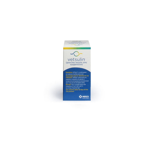 Rx Vetsulin (porcine insulin zinc suspension) for Dogs & Cats, 40 units/mL Injectable, 10 mL - 012IAVD-10 - 2