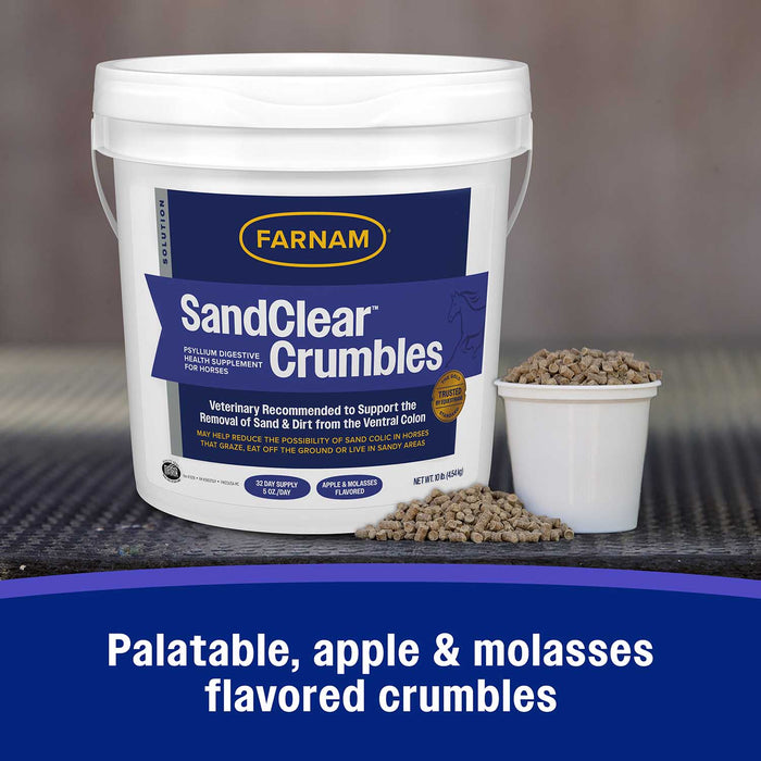 SandClear Natural Psyllium Crumbles - FASM - 10 lbs - 14