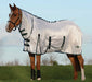 Saxon Combo Neck Mesh Horse Fly Sheet - 0V5K4 - White/Hunter - 66 in - 1