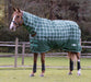 Saxon Defiant 1200D Combo Neck Medium Weight Horse Turnout, 200 Gram - 0V5YM - 84 in - Hunter Green Plaid - 1