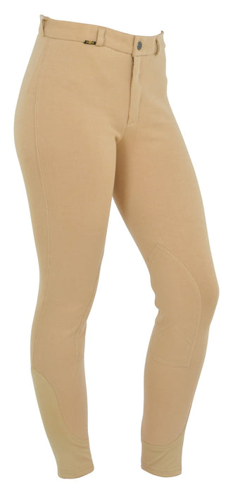 Saxon Kids' Adjustable Waist Breeches - 0VIBU - Beige - Sz 6 - 4