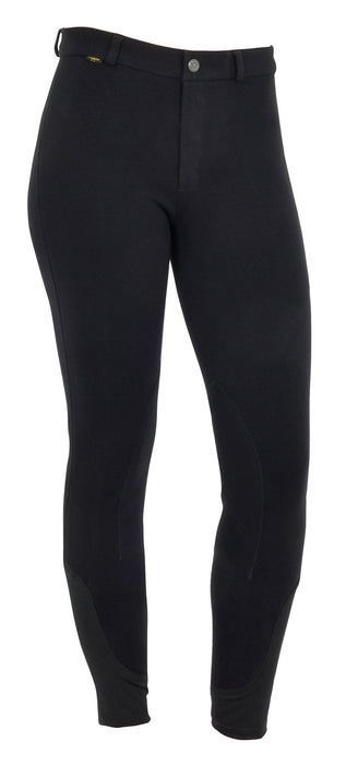 Saxon Kids' Adjustable Waist Breeches - 0VICB - Black - Sz 6 - 40
