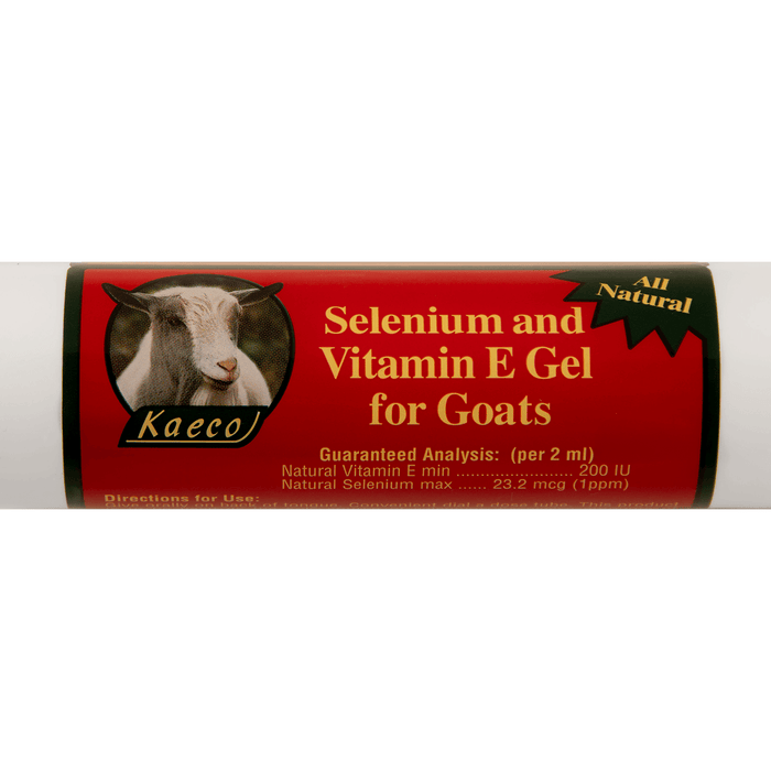 Selenium & Vitamin E Gel for Goats - KKSA - 80 mL - 6