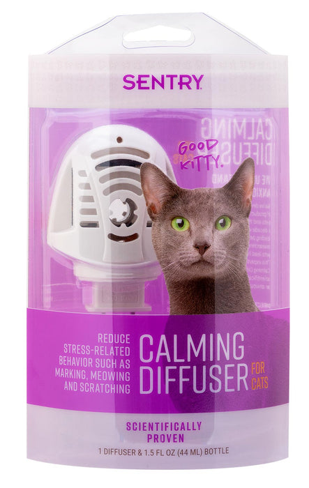 Sentry Calming Diffuser SENTRY® Calming Diffuser Kit for Cats — Pet Supplies 4 Less