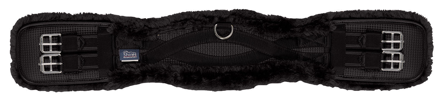 Shires Performance Supafleece Dressage Girth, Black - SEP1R2 - 24 in - 3