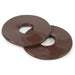 Shires Silicone Bit Guards for Horses – Stretchy, Easy - to - Apply Cheek Protectors, Sold in Pairs - SEP27Y - Brown - Pair (2 ct) - 2