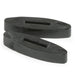 Shires Silicone Rein Stops for Horses – Flexible, Reliable Horse Riding Accessories, Sold in Pairs - SEP27R - Black - Pair (2 ct) - 1