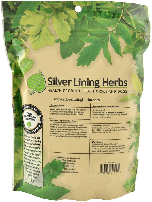 Silver Lining Herbs Herbal Wormer for Horses - HEAC - 1 lb - 4