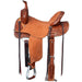 Silver Royal Bell Rock Barrel Saddle - JTI6B - Medium Oil - 14" - 1