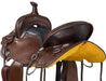 Silver Royal Durango Trail Saddle - JTIB91 - Brown - 15 in - 4