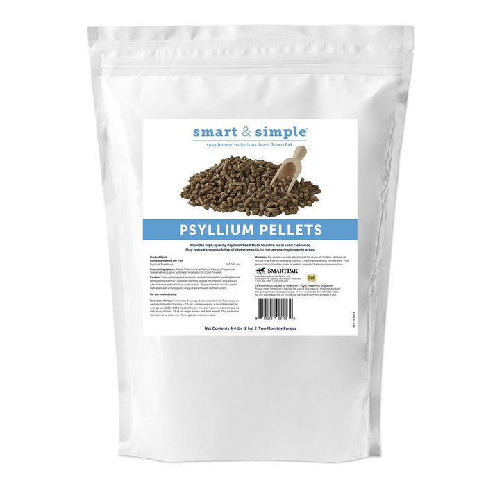 SmartEquine Smart & Simple Psyllium Pellets - SMAAL - 4.4 lbs - 1