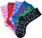 Snaffle Bits Crew Socks, 6 Pack - AWI2Q - Multi - 1