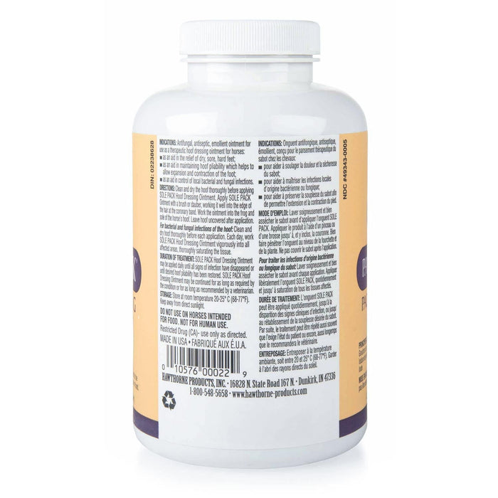 Sole Pack Medicated Liquid Hoof Dressing - HWSN - 16 oz - 3