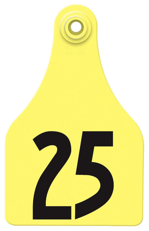 Special Order Numbered Allflex Global Super Maxi Tags - Jeffers - Farm & Ranch Supplies > Identification & Ear Tags