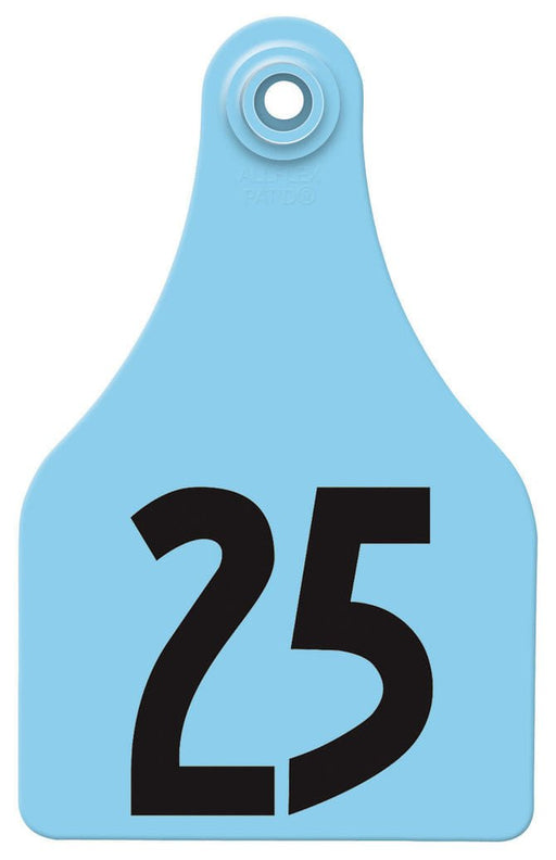 Special Order Numbered Allflex Global Super Maxi Tags - Jeffers - Farm & Ranch Supplies > Identification & Ear Tags