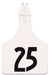 Special Order Allflex Numbered ATag 1 - Piece Ear Tags, 25 ct - X1TH - Cow - 7