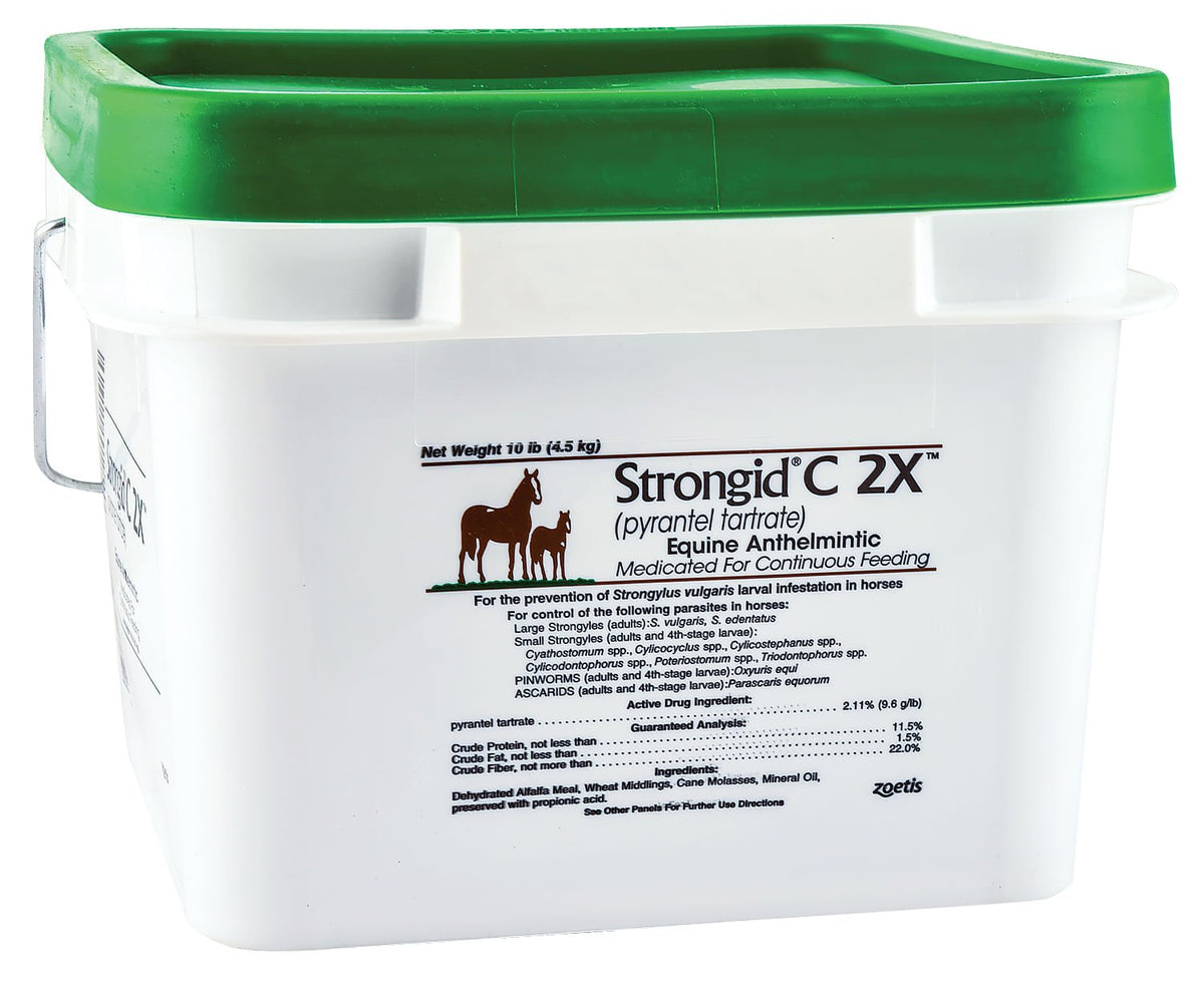 Strongid C 2X Concentrated Daily Equine Anthelmintic — Pet Supplies 4 Less