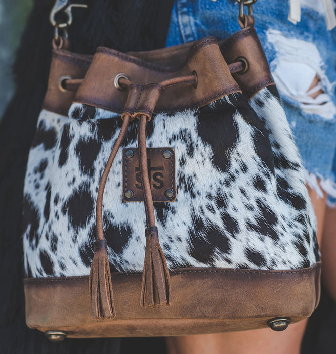 STS Cowhide Bucket Bag - CCAT - 1