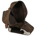 STS Cowhide Full Grain Leather Boot Bag - CCF2 - Brown - 4