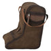 STS Cowhide Full Grain Leather Boot Bag - CCF2 - Brown - 3