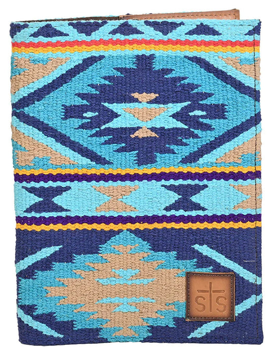 STS Mojave Sky Aztec Pattern Journal Cover - CCFW - Blue - 1
