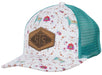 STS Watercolor Donkey Patch Hat, Ladies - CCB4 - 1