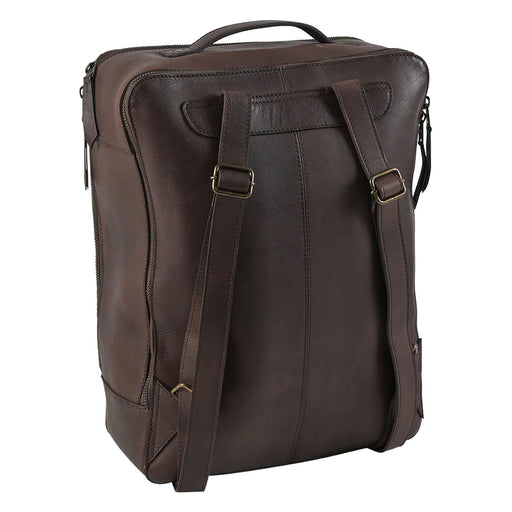 STS Westward Tooled Leather Women's Backpack - CCFL - Brown - 2