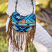 STS Women's Mojave Sky Nellie Western Fringe Purse - CCFR - Blue - 3