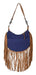 STS Women's Mojave Sky Nellie Western Fringe Purse - CCFR - Blue - 2