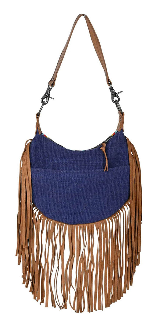 STS Women's Mojave Sky Nellie Western Fringe Purse - CCFR - Blue - 2
