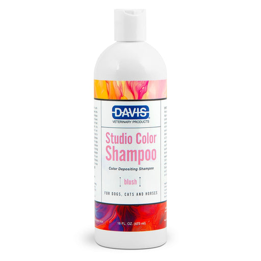 Studio Color Depositing Pet Shampoo for Dogs, Cats & Horses – Temporary Coat Dye, Sulfate - Free, Washable - DDMG - 16 oz - Blush - 1